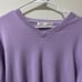 Peter Millar light purple v neck sweater cashmere silk and cotton knit size XL