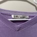 Peter Millar light purple v neck sweater cashmere silk and cotton knit size XL