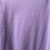 Peter Millar light purple v neck sweater cashmere silk and cotton knit size XL