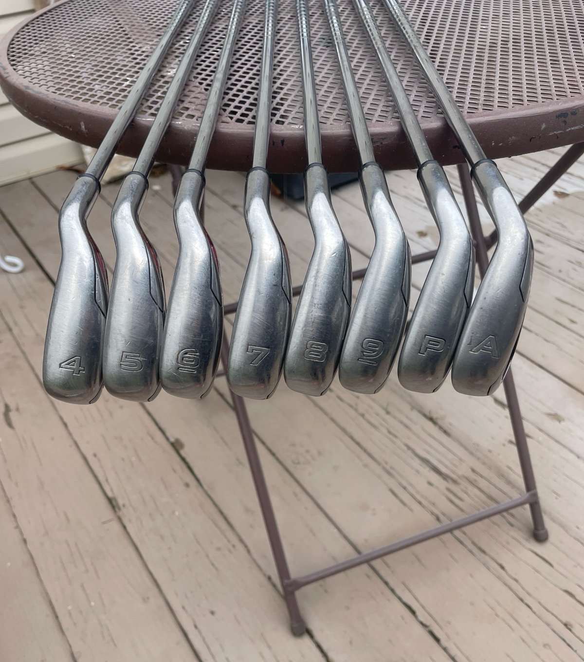 Callaway Diablo Edge 4-9 PW AW Uni flex Shaft Right Handed Iron Set