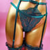 Green lingerie set