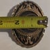 Grateful Dead STEAL YOUR FACE Stealie Gold Tone Belt Buckle 3.25x2.25