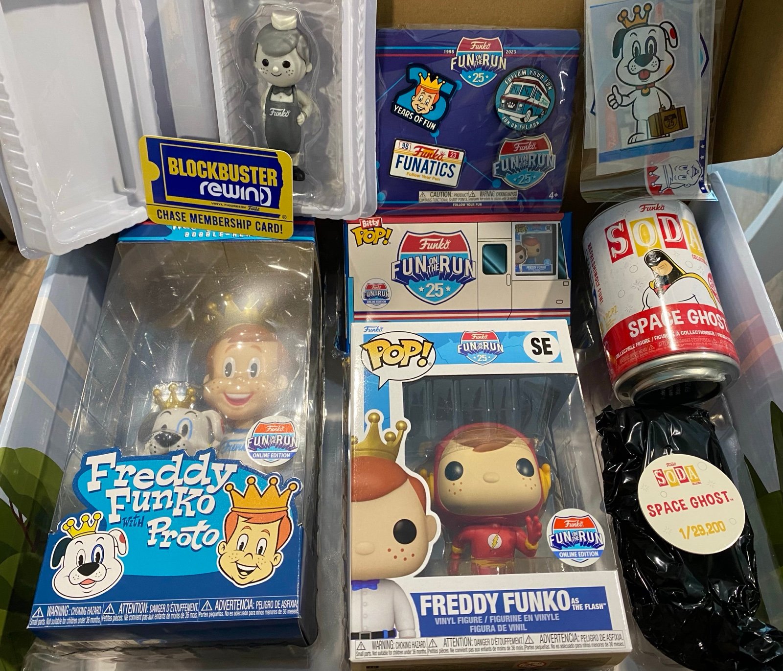 Funko Fun on the Run Box (1 chase)