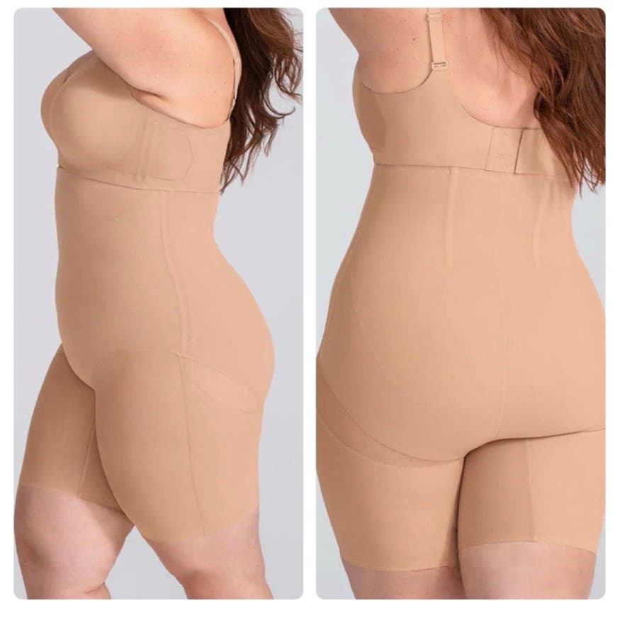 Honeylove Shapewear Shorts SuperPower Short Sand Size 3x