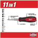 Milwaukee 48-22-2114F 11-in-1 Multi-Tip Screwdriver w/Square Drive Bits *2 Pk*
