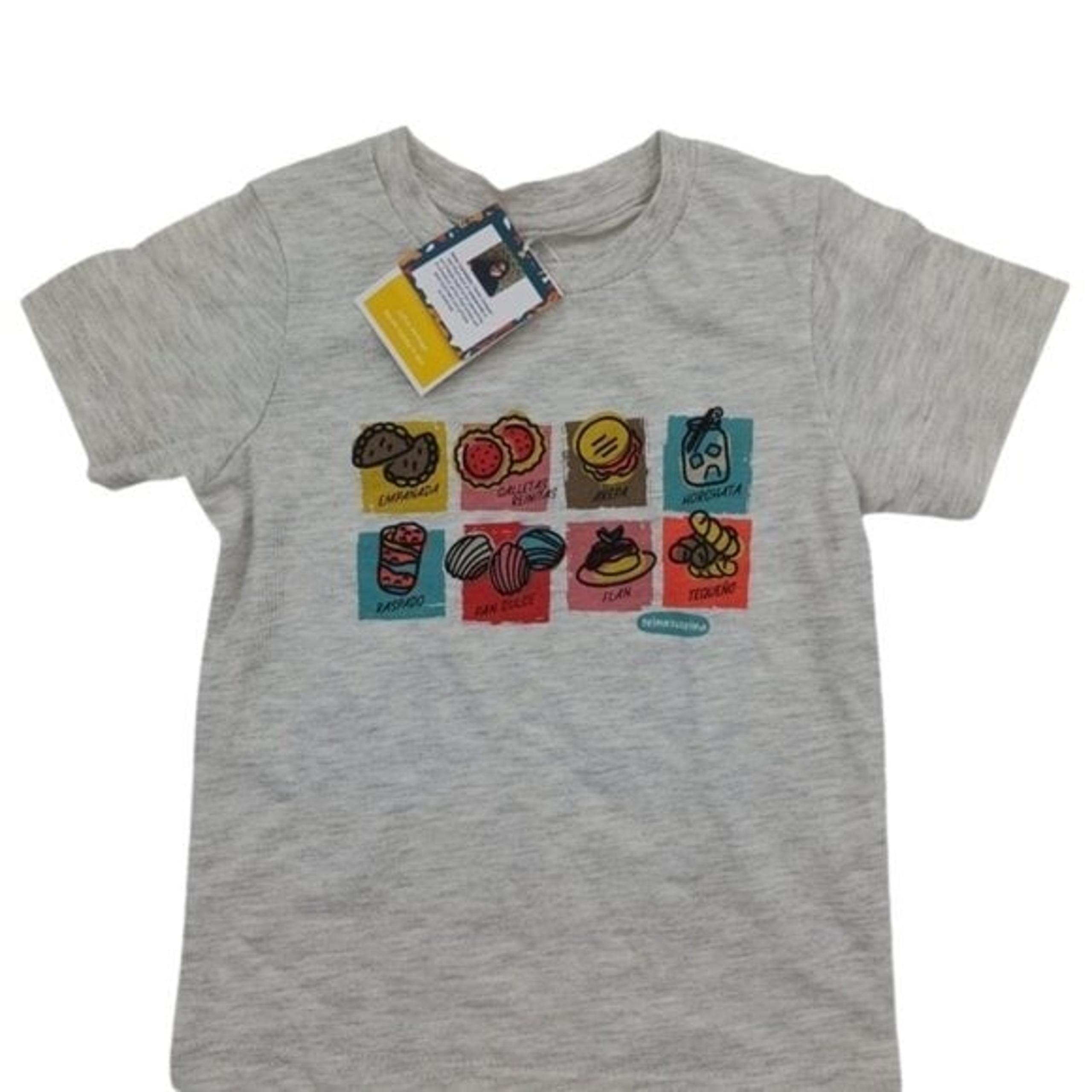 Latino Heritage Food Shirt Toddler Unisex Reinavsreina Graphic T Shirt Size 3T