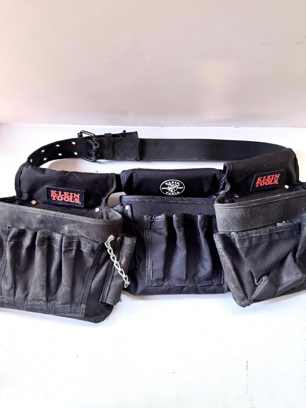 Klein Tools Electrician's Tool Belt- Adjustable Padded