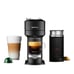 Black Nespresso VERTUO NEXT + aeroccino milk frother + sample coffee