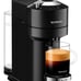 Black Nespresso VERTUO NEXT + aeroccino milk frother + sample coffee