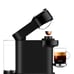 Black Nespresso VERTUO NEXT + aeroccino milk frother + sample coffee