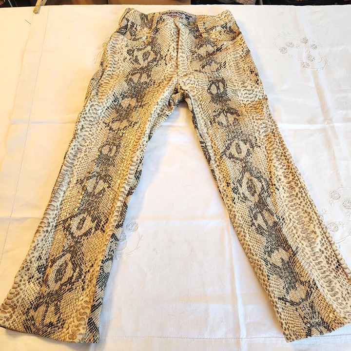 Parasuco jeans Women Snake Print Sz 26 Extreme Fit Cotton/Spandex Canada Swifty