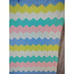 Chevron Multicolored Ripple Afghan Throw Blanket
