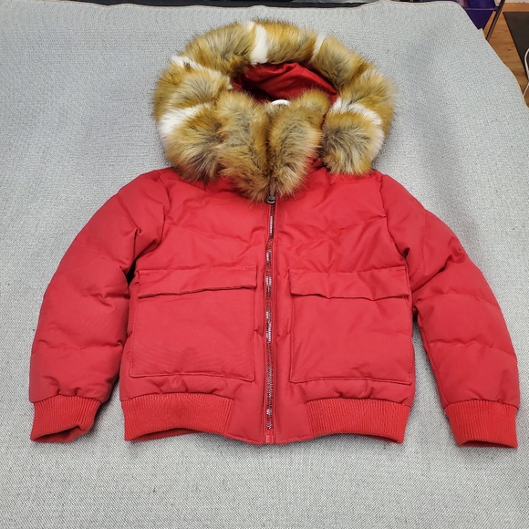 Jordan Craig -Red Puffer Jacket with Cozy Warmth and Stylish Design Youth Size 8