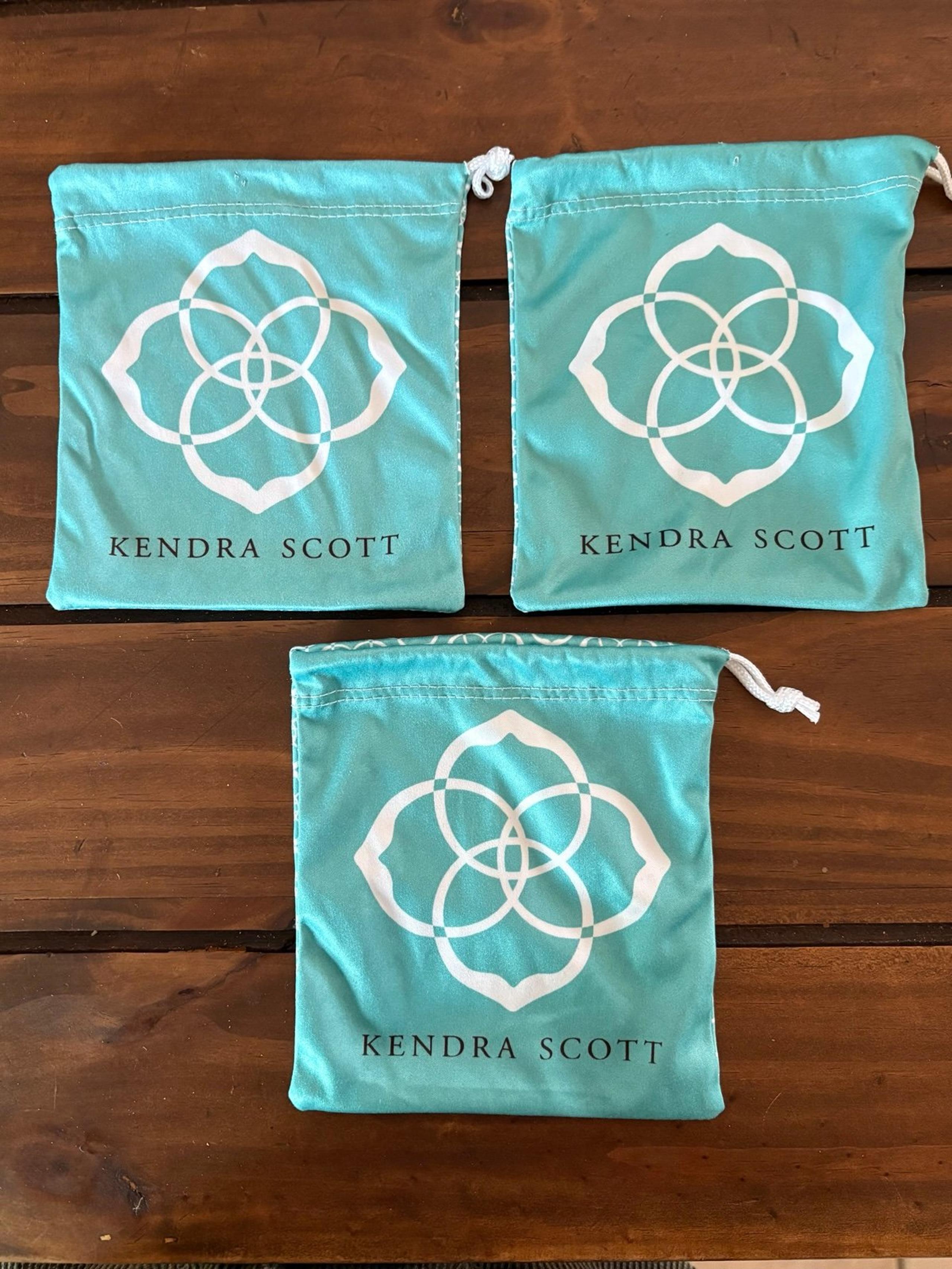 3 Kendra Scott Drawstring Bags (bin24)