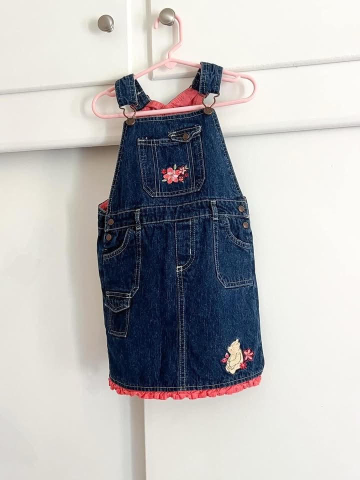 Classic Disney Winnie The Pooh Overalls