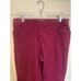 Orvis Women's 8 Fuchsia Corduroy Stretch Bootcut Pants Mid Rise Comfort Trousers