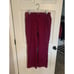 Orvis Women's 8 Fuchsia Corduroy Stretch Bootcut Pants Mid Rise Comfort Trousers