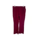 Orvis Women's 8 Fuchsia Corduroy Stretch Bootcut Pants Mid Rise Comfort Trousers