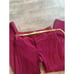Orvis Women's 8 Fuchsia Corduroy Stretch Bootcut Pants Mid Rise Comfort Trousers
