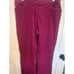 Orvis Women's 8 Fuchsia Corduroy Stretch Bootcut Pants Mid Rise Comfort Trousers