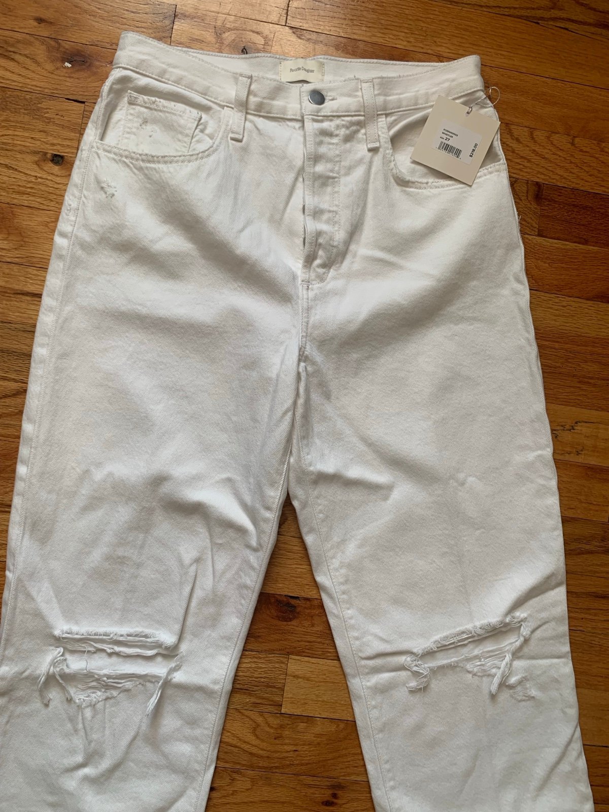 White jeans for women
