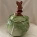 Metlox Rabbit on Cabbage Cookie Jar