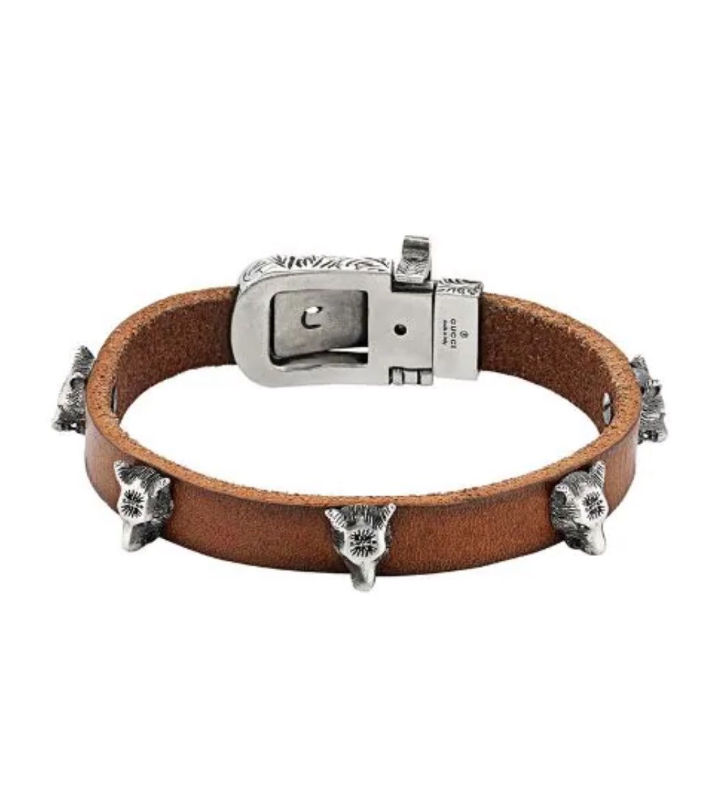 Gucci anger forest bracelet sz18