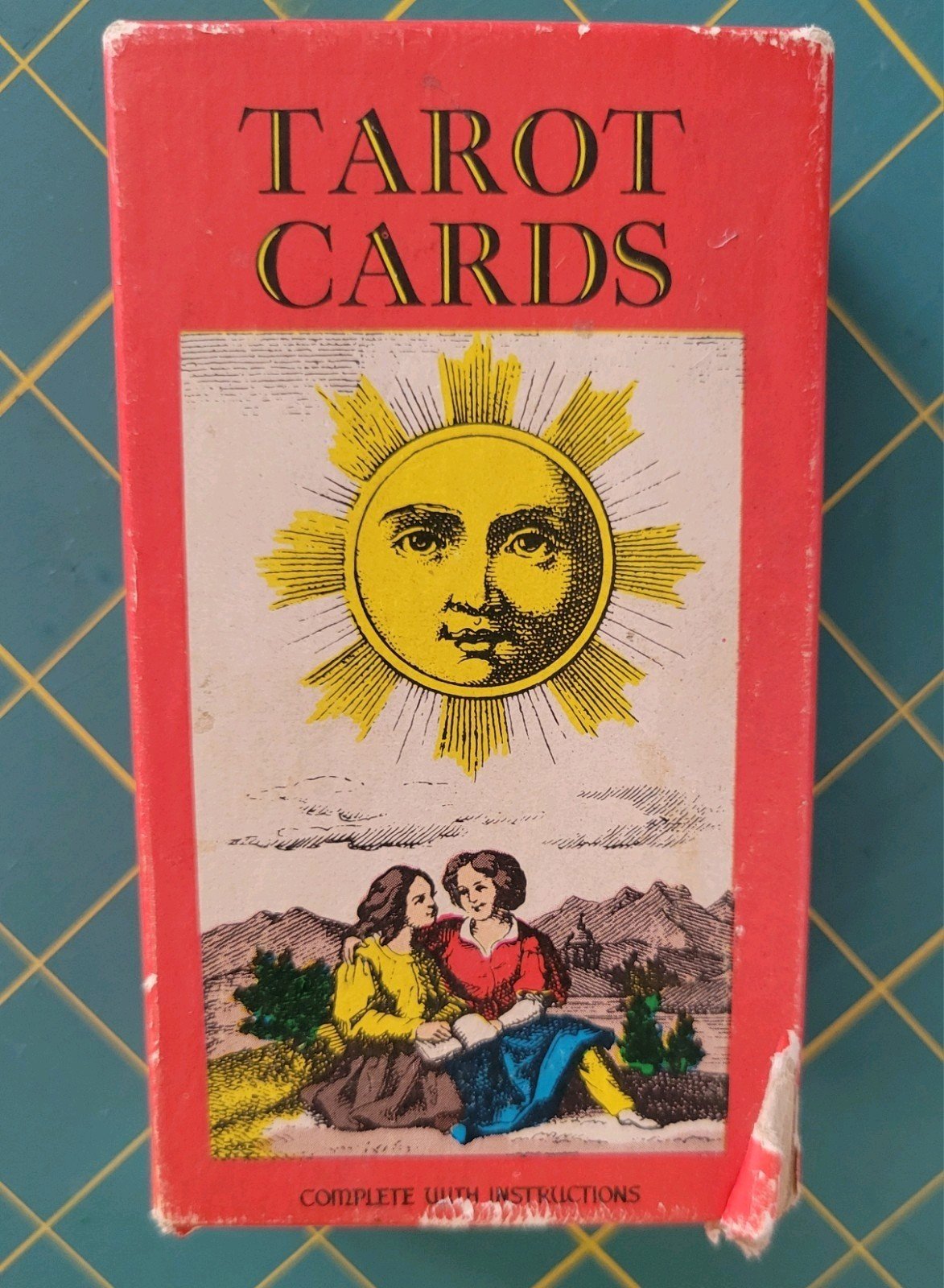 Vintage Tarot Cards 1JJ Deck 1970 AG Muller Made in Switzerland Cards