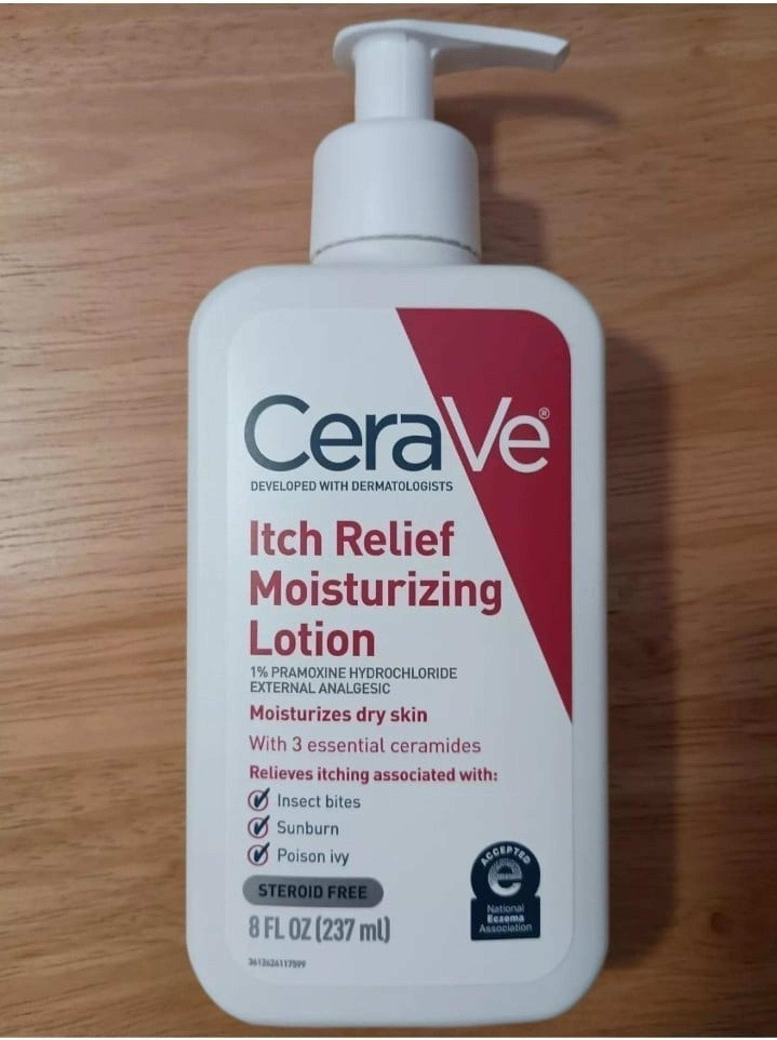 CeraVe Itch Relief Moisturizing Lotion, 8 Ounces