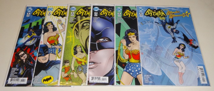 Batman 66 Meets Wonder Woman 77 1-6 set 2017 series dc comics NM cvr a 1st print guaranteed