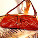 KOOBA- Glazed Brn Leather Sml. Satchel- Vintage-NWOT