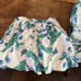 Junard Dallas fashion clothing. Vintage 1950s Cabana set shorts shirt skirt flo
