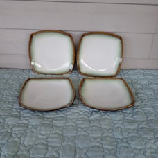 Better Homes & Garden Square Salad Plates set of 4