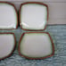 Better Homes & Garden Square Salad Plates set of 4