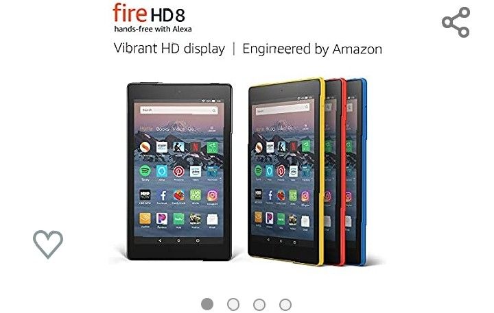 Amazon fire tablet