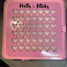Nails and blinks pink dust collector