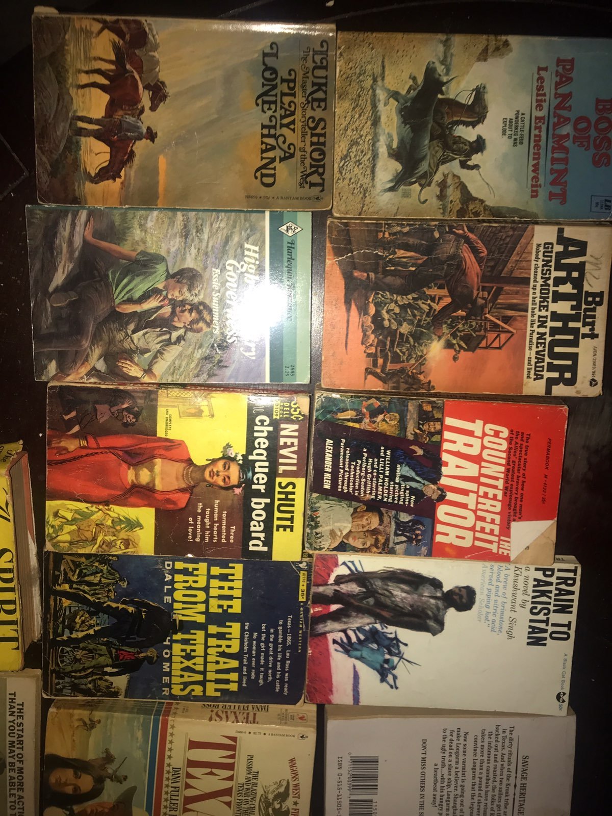 Vintage Paperback Hardcover Books Lot