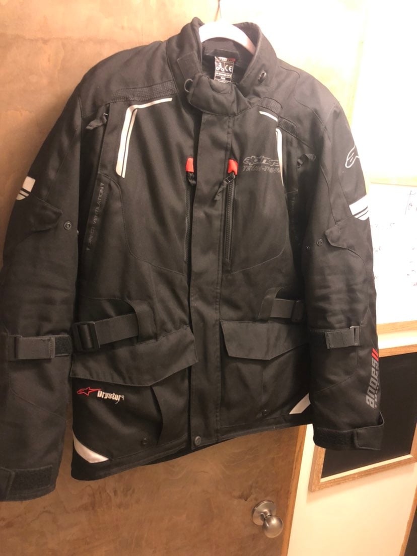 Mens large motorcycle jacket and pants
