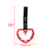 NEW 2PCS BARBED WIRE RED JDM TSURIKAWA RING Black Handle Strap Drift Charm
