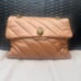 Kurt Geiger London Kensington Large Brown Leather Convertible Bag