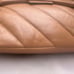 Kurt Geiger London Kensington Large Brown Leather Convertible Bag