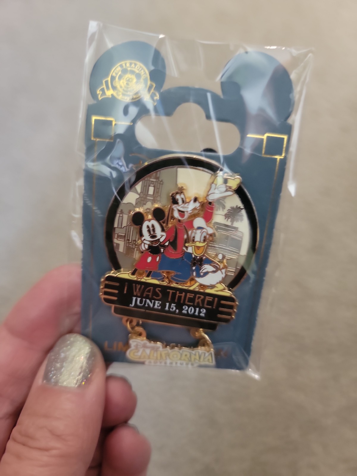 Disney California adventure June 15 2012 pin