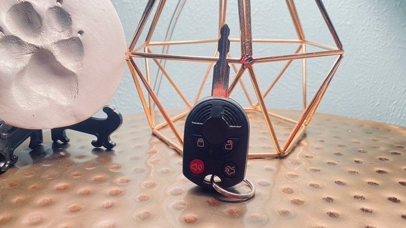 Ford key fob W/ chip & Key