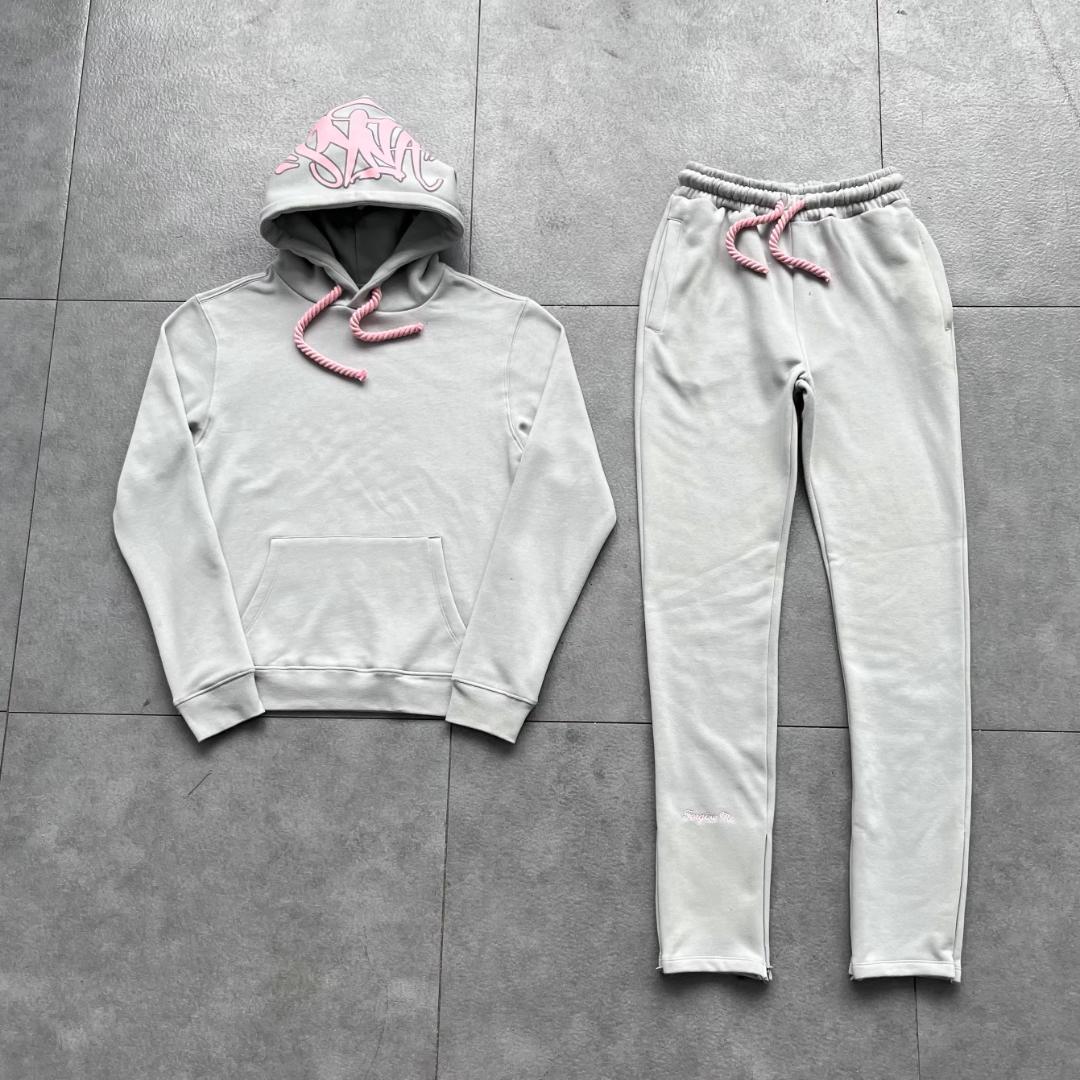 Syna World Tracksuit gray x pink size XS Sweatsuits