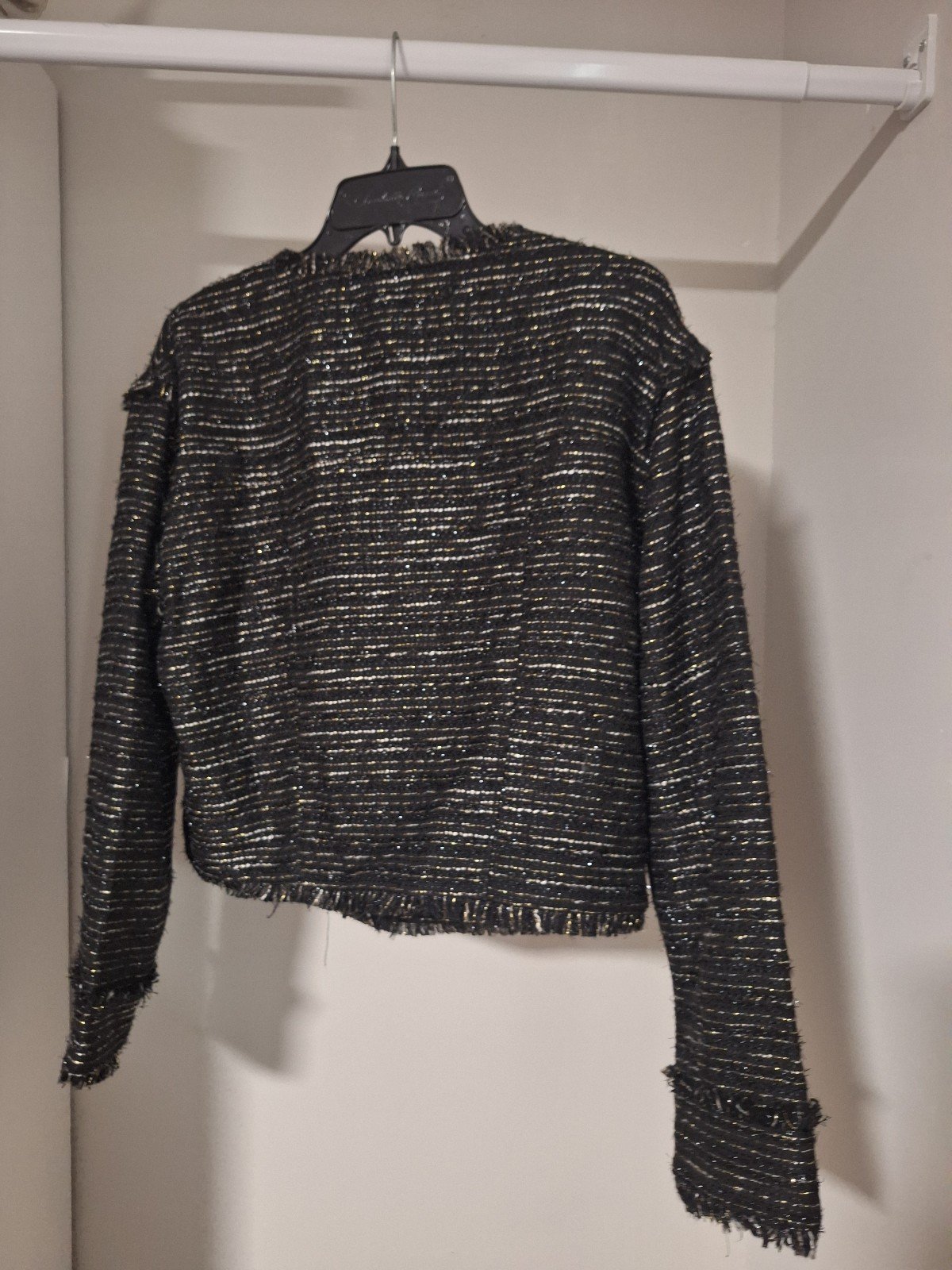 Express Cropped Tweed Jacket