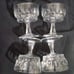 Crystal wine glass set