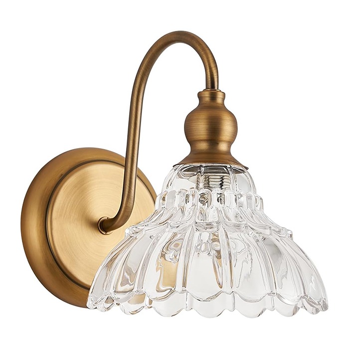 Gorgeous wall lights gold bathroom lights glass, metal hallway light
