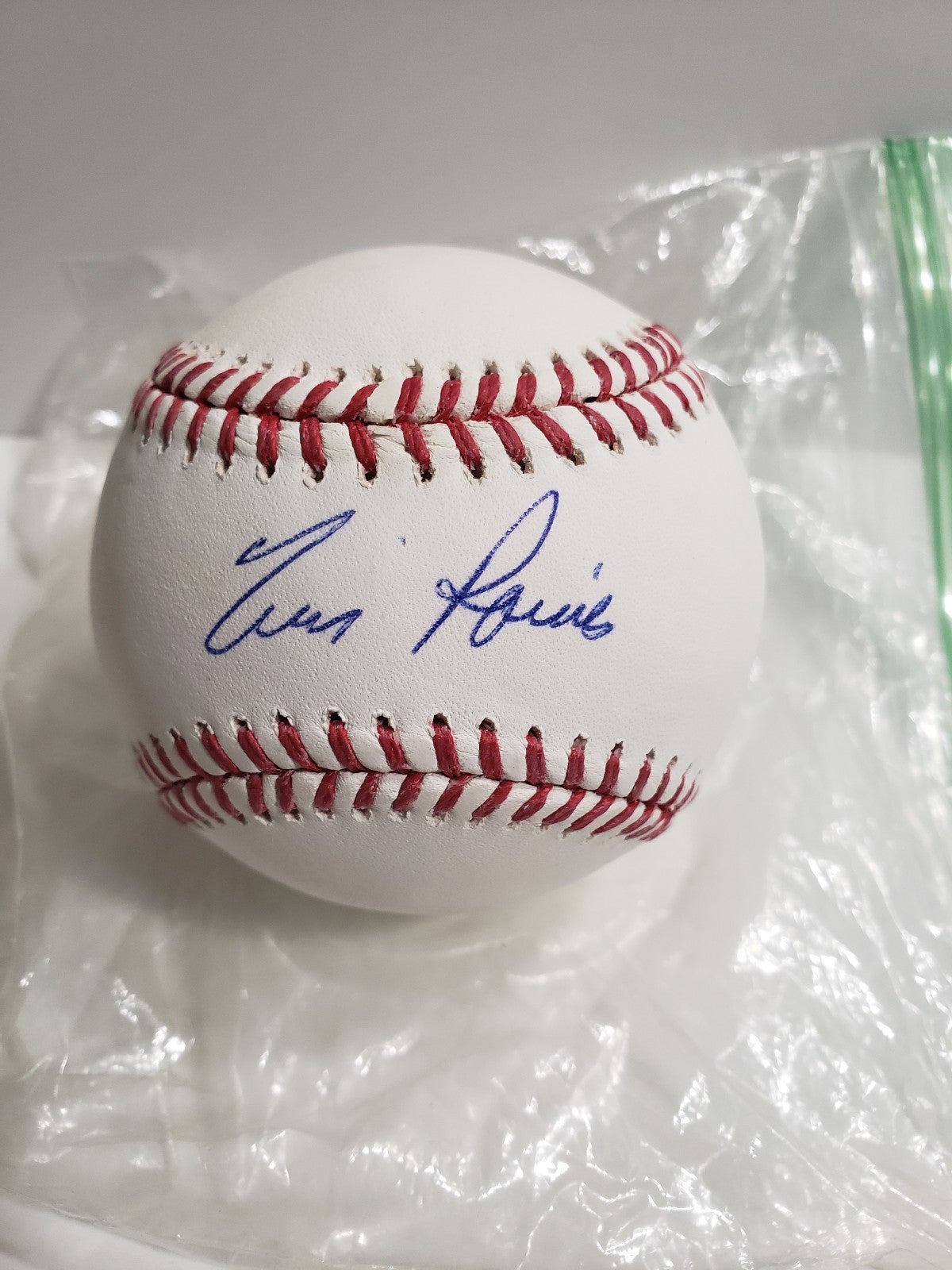 Rawlings baseball signed by Tim Raines PSA authentic MLB Montreal Expos sports