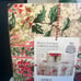 APRIL CORNELL Merry Antique 70” Tablecloth w/ Border Ivory Roses Holly NWT