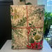 APRIL CORNELL Merry Antique 70” Tablecloth w/ Border Ivory Roses Holly NWT
